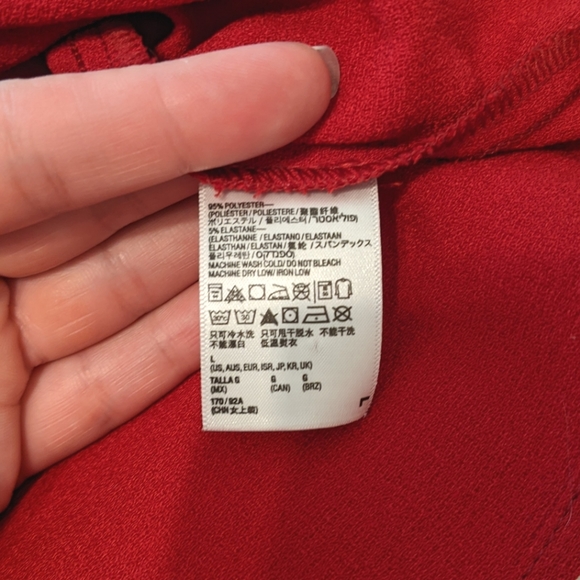 EUC American Apparel red sleeveless mini dress - Picture 4 of 7